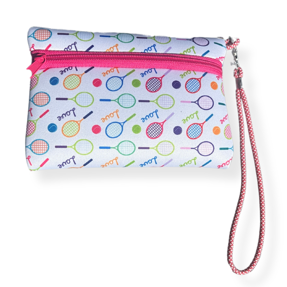 Tennis Wristlet Wallet Clutch Purse