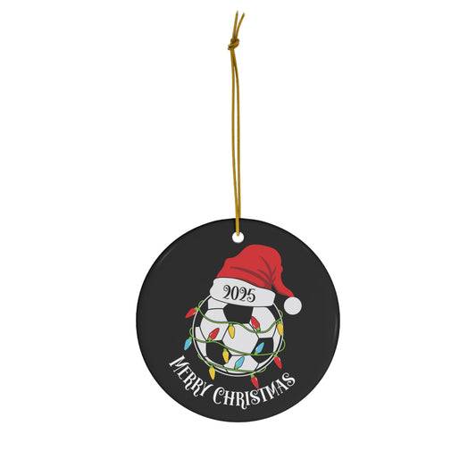 2025 Soccer Christmas Ornament