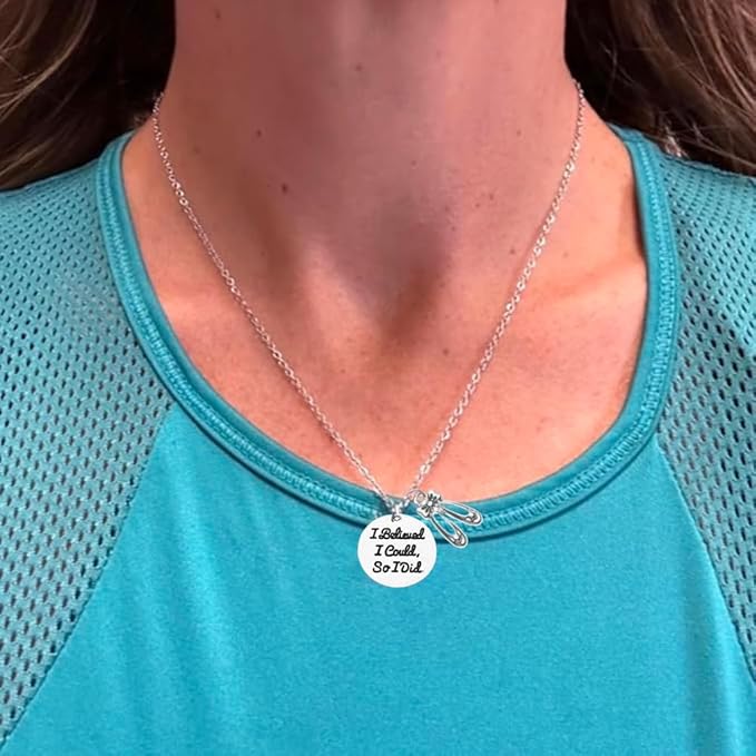 Dance Necklace- I Believed I Could