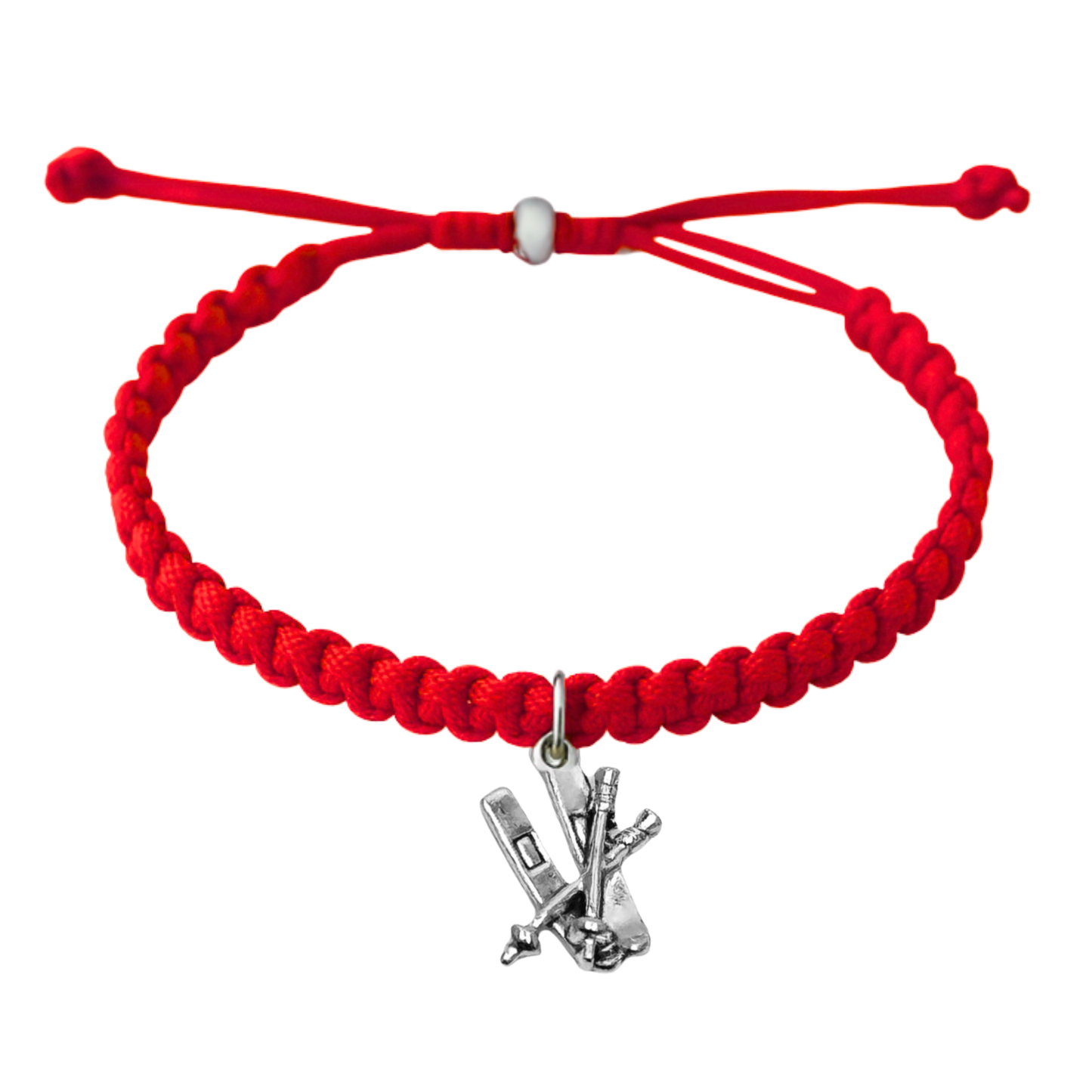 Snowboard Rope Bracelet – Adjustable Macramé Ski Charm Bracelet | Pick Color