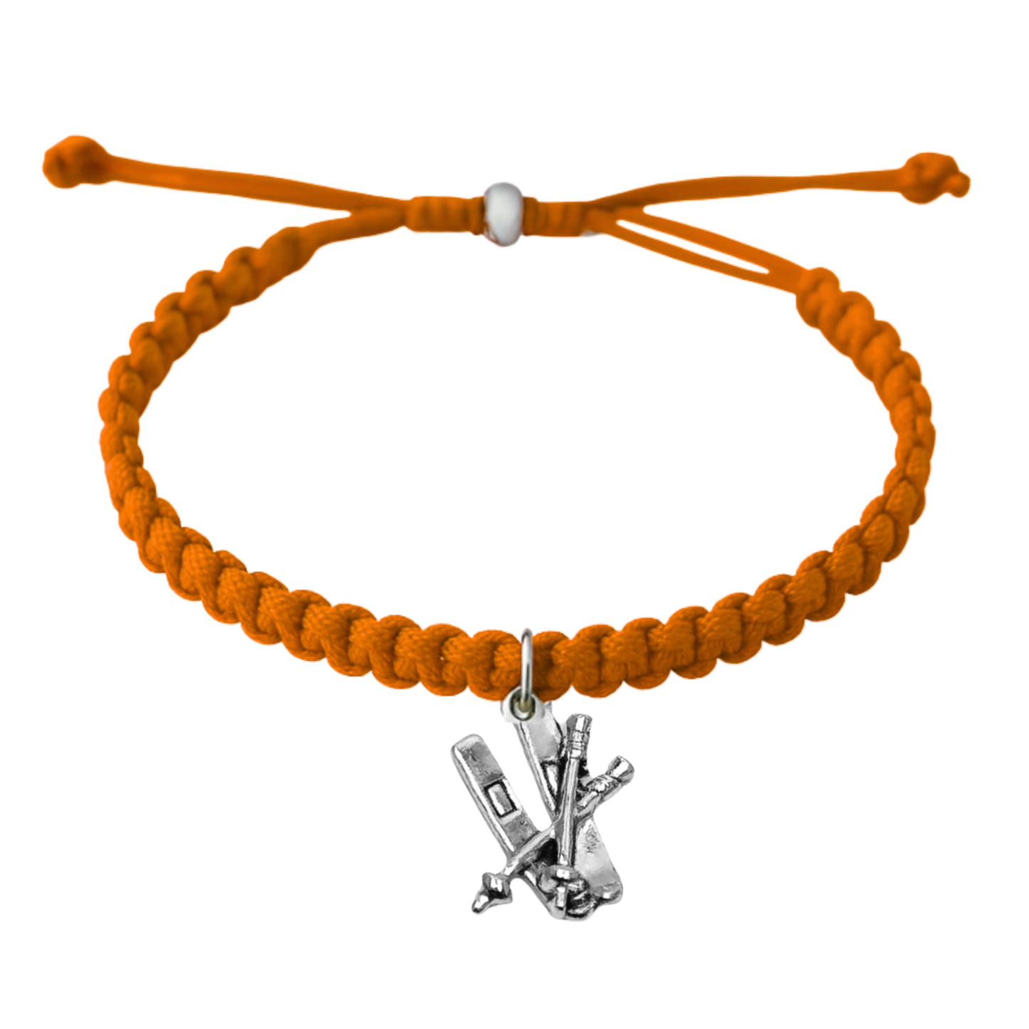Snowboard Rope Bracelet – Adjustable Macramé Ski Charm Bracelet | Pick Color