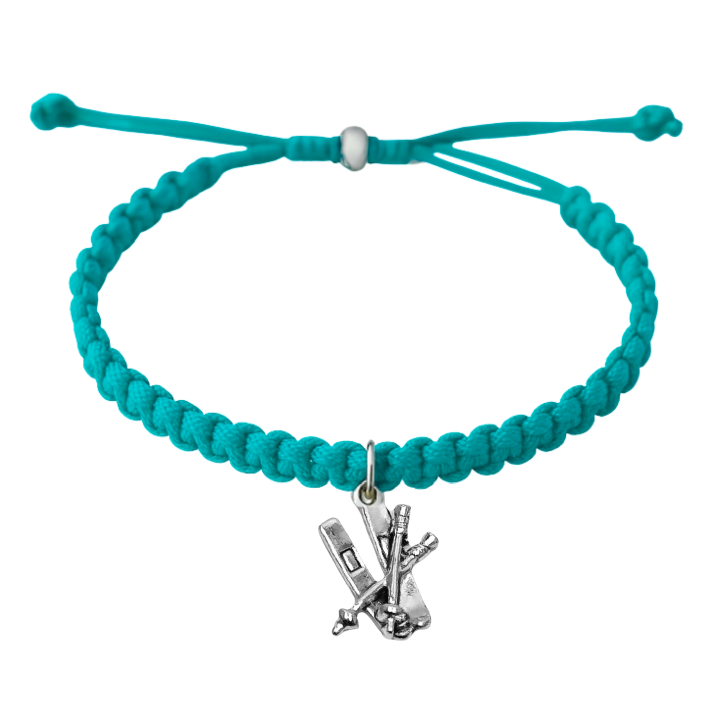 Snowboard Rope Bracelet – Adjustable Macramé Ski Charm Bracelet | Pick Color