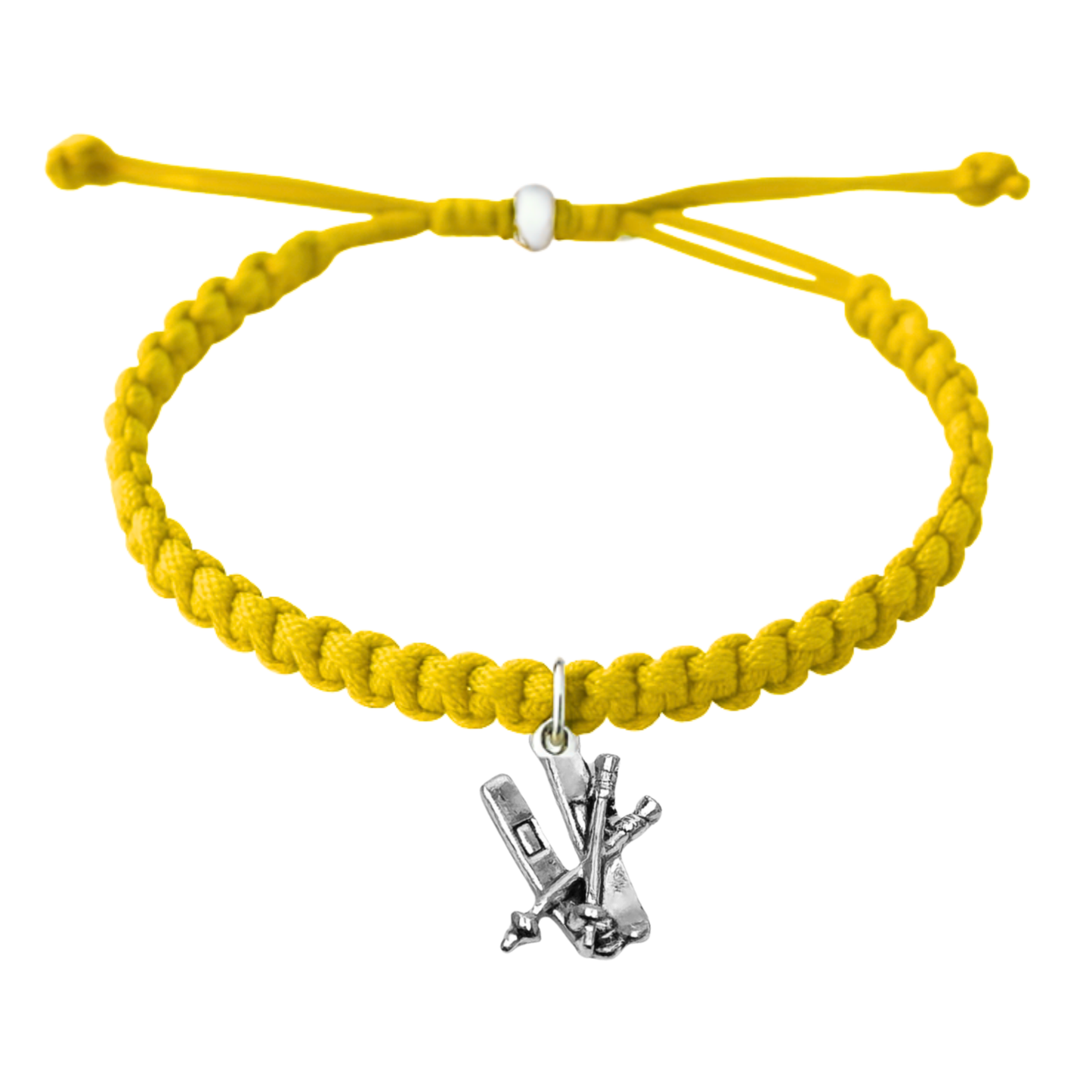 Snowboard Rope Bracelet – Adjustable Macramé Ski Charm Bracelet | Pick Color