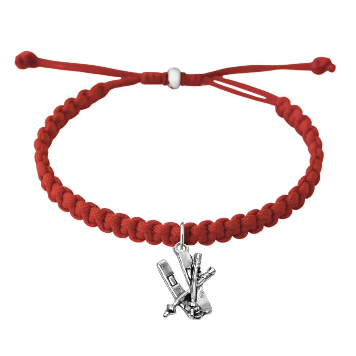 Snowboard Rope Bracelet – Adjustable Macramé Ski Charm Bracelet | Pick Color