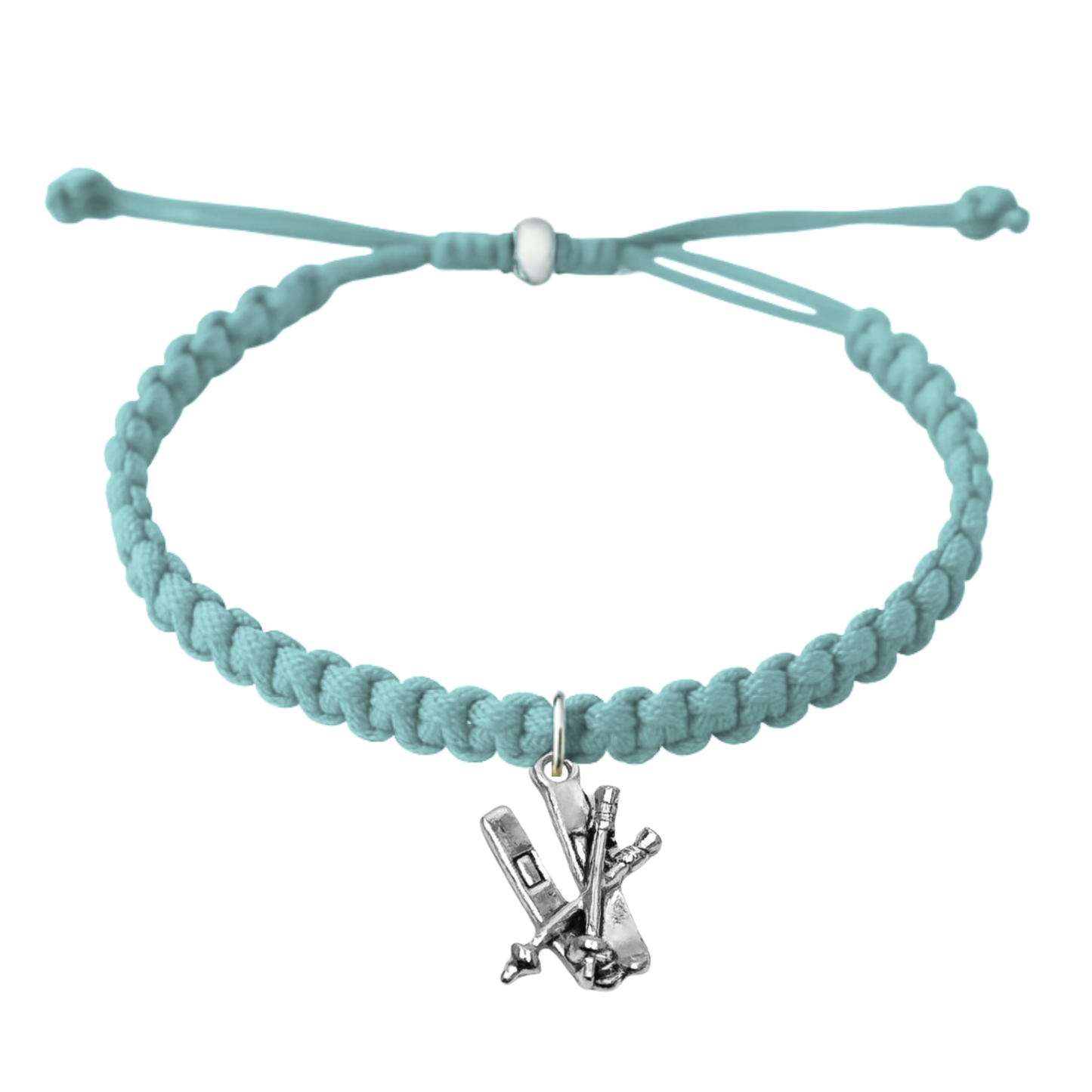 Snowboard Rope Bracelet – Adjustable Macramé Ski Charm Bracelet | Pick Color