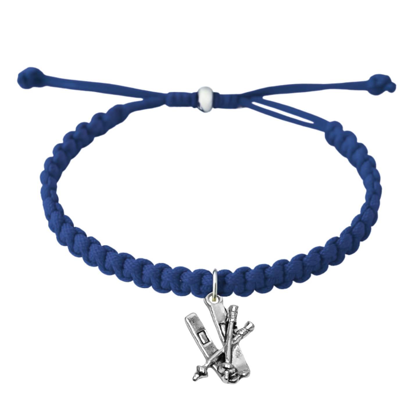 Snowboard Rope Bracelet – Adjustable Macramé Ski Charm Bracelet | Pick Color