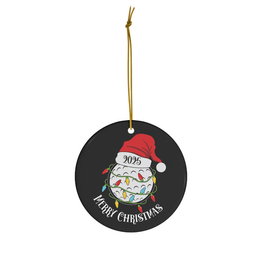 2025 Golf Christmas Ornament
