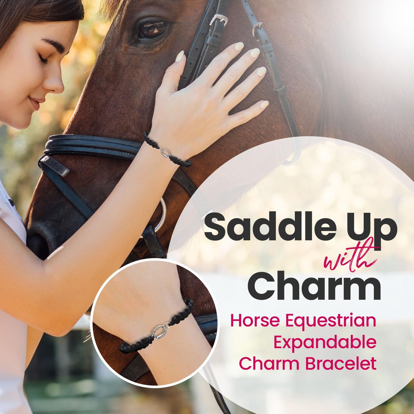 Horseshoe Rope Bracelet