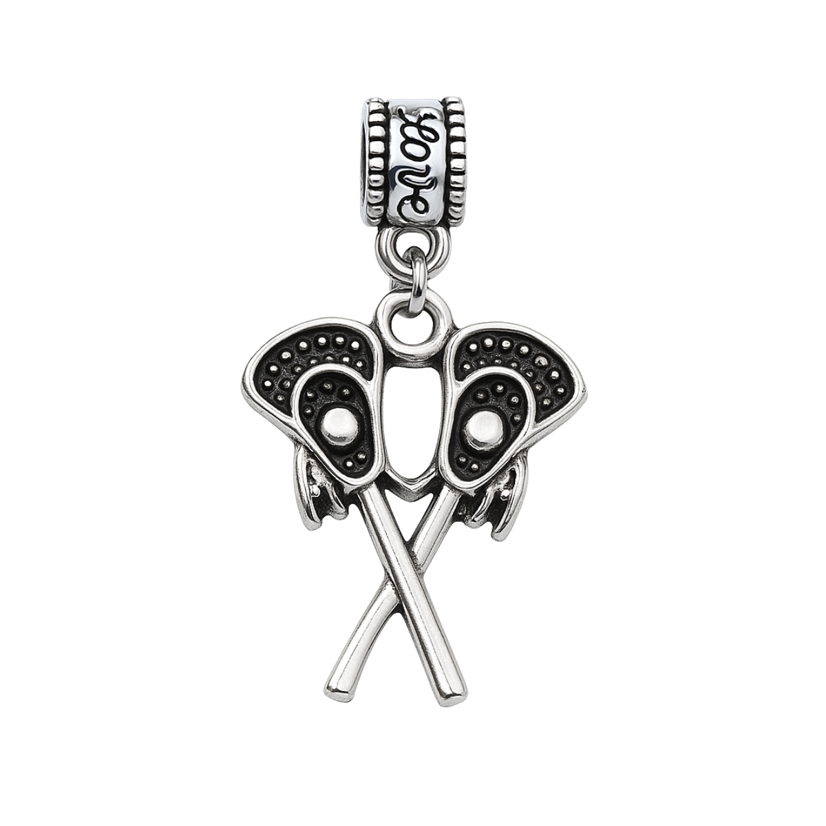 Lacrosse Charm Bead - Pick Style