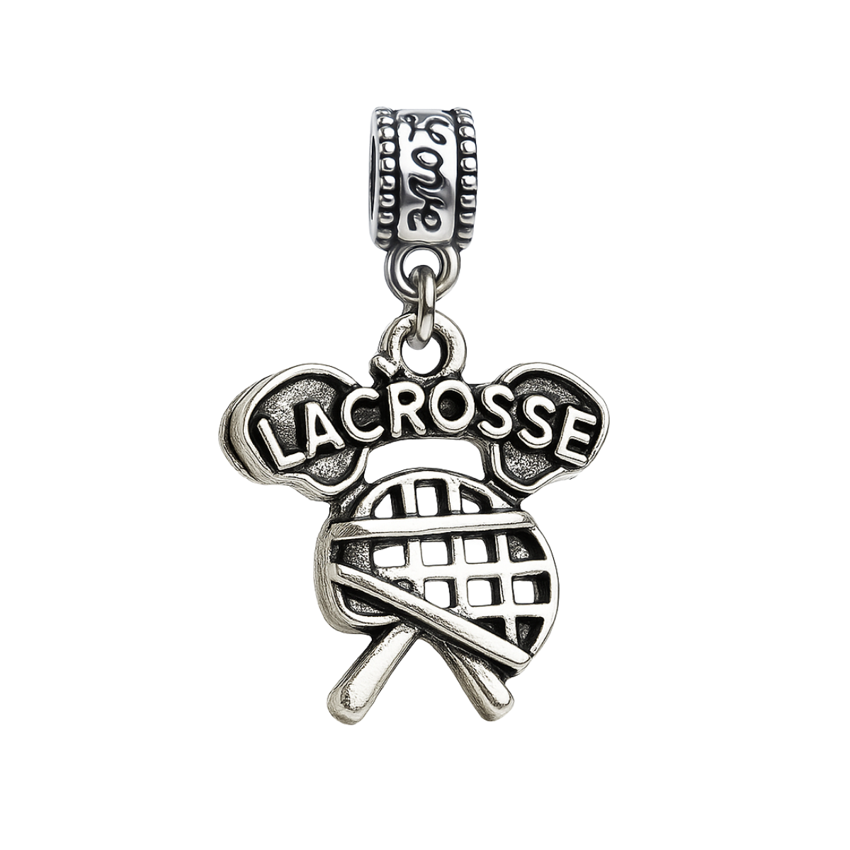 Lacrosse Charm Bead - Pick Style
