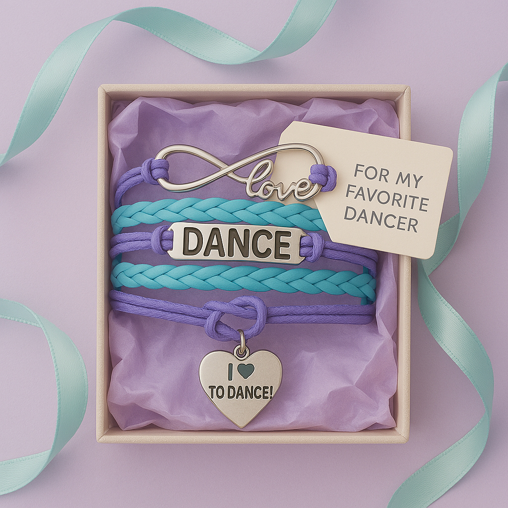 Dance Bracelets- Pick Colors & Charms