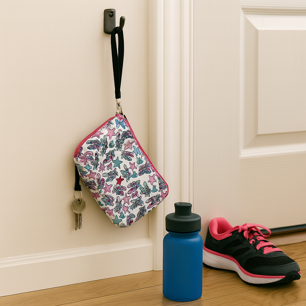 Ballet Wristlet Pouch Purse