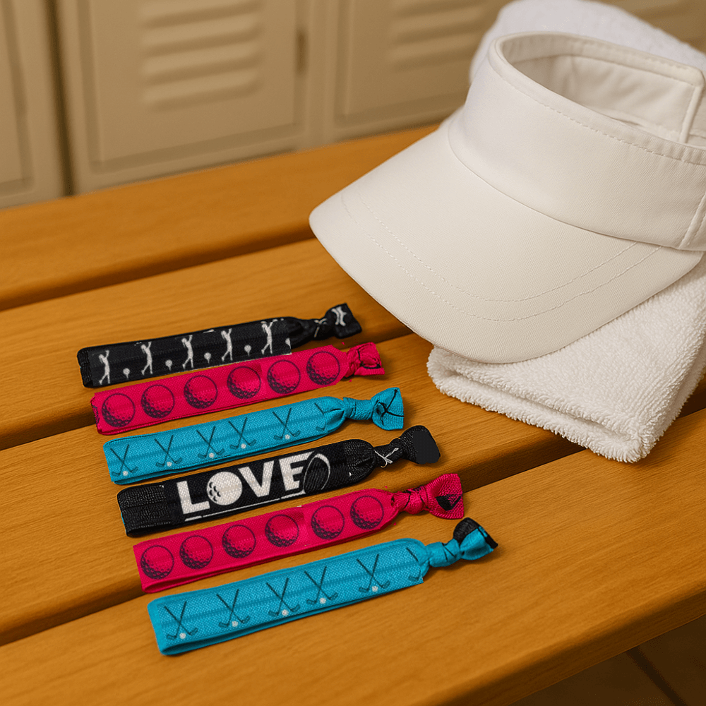 Golf Love Hair Ties