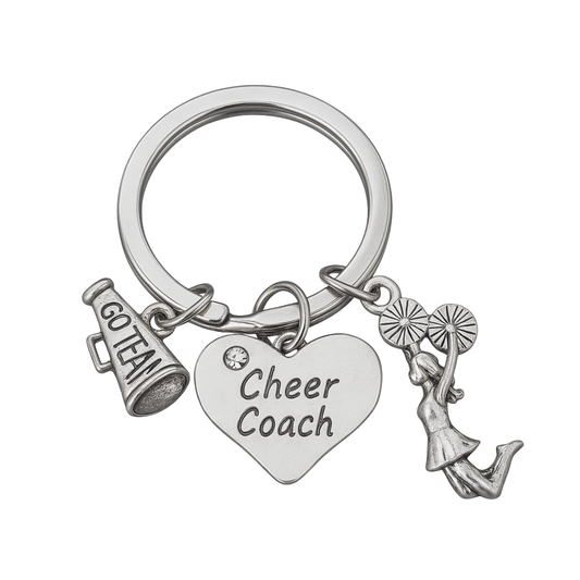 Cheer Coach Keychain