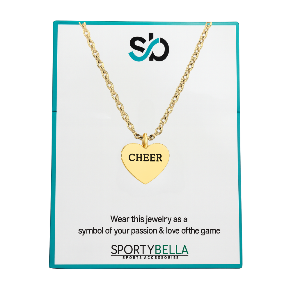 Cheer Heart Necklace - Pick Color