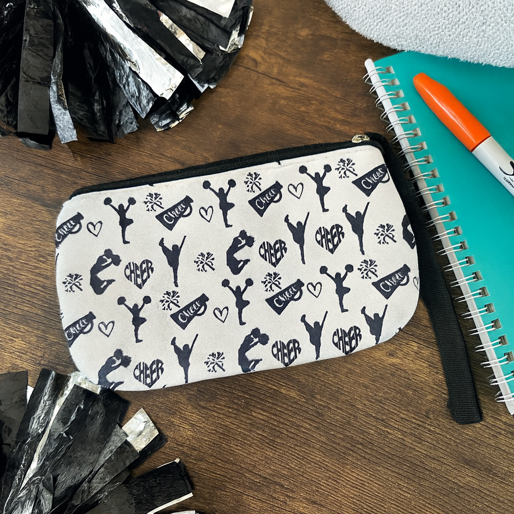 Cheer Wristlet Pouch Purse
