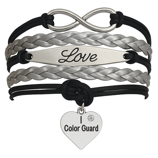 Color Guard Infinity Love Bracelet