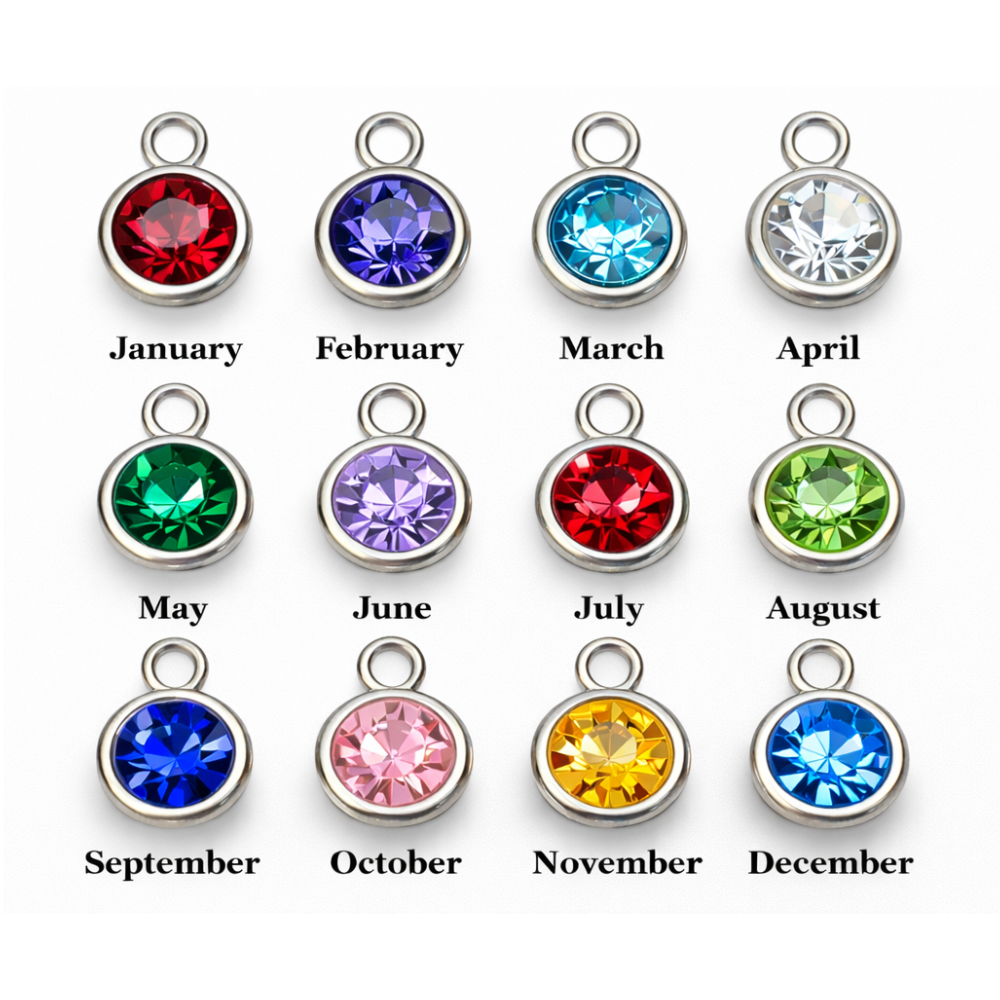 Birthstone Charm