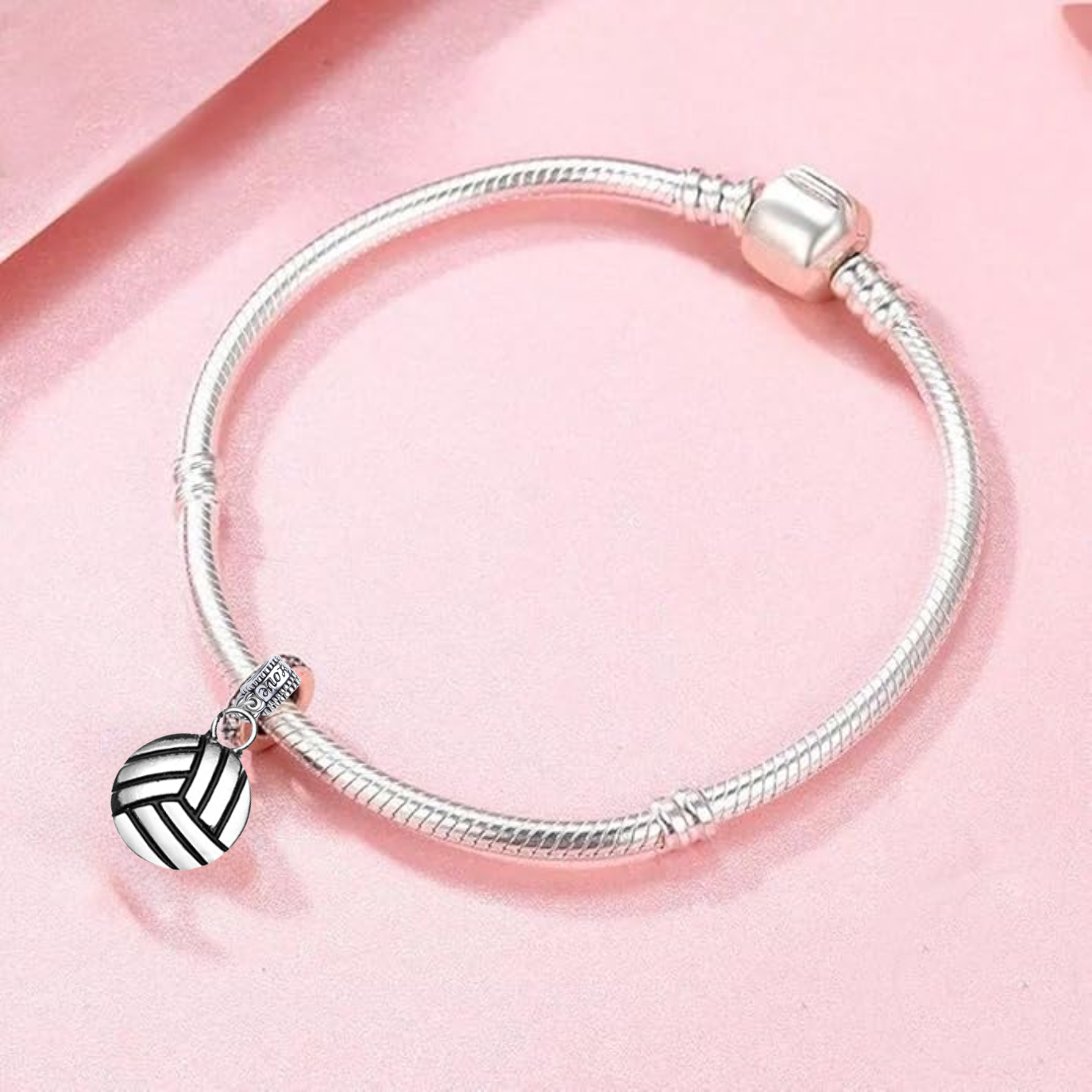 Volleyball Charm Bead - Pick Style