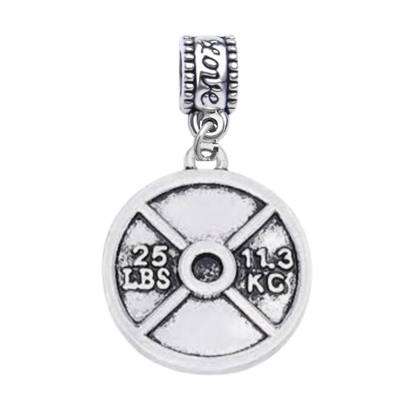 Weight lift Charm Bead - Pick Style