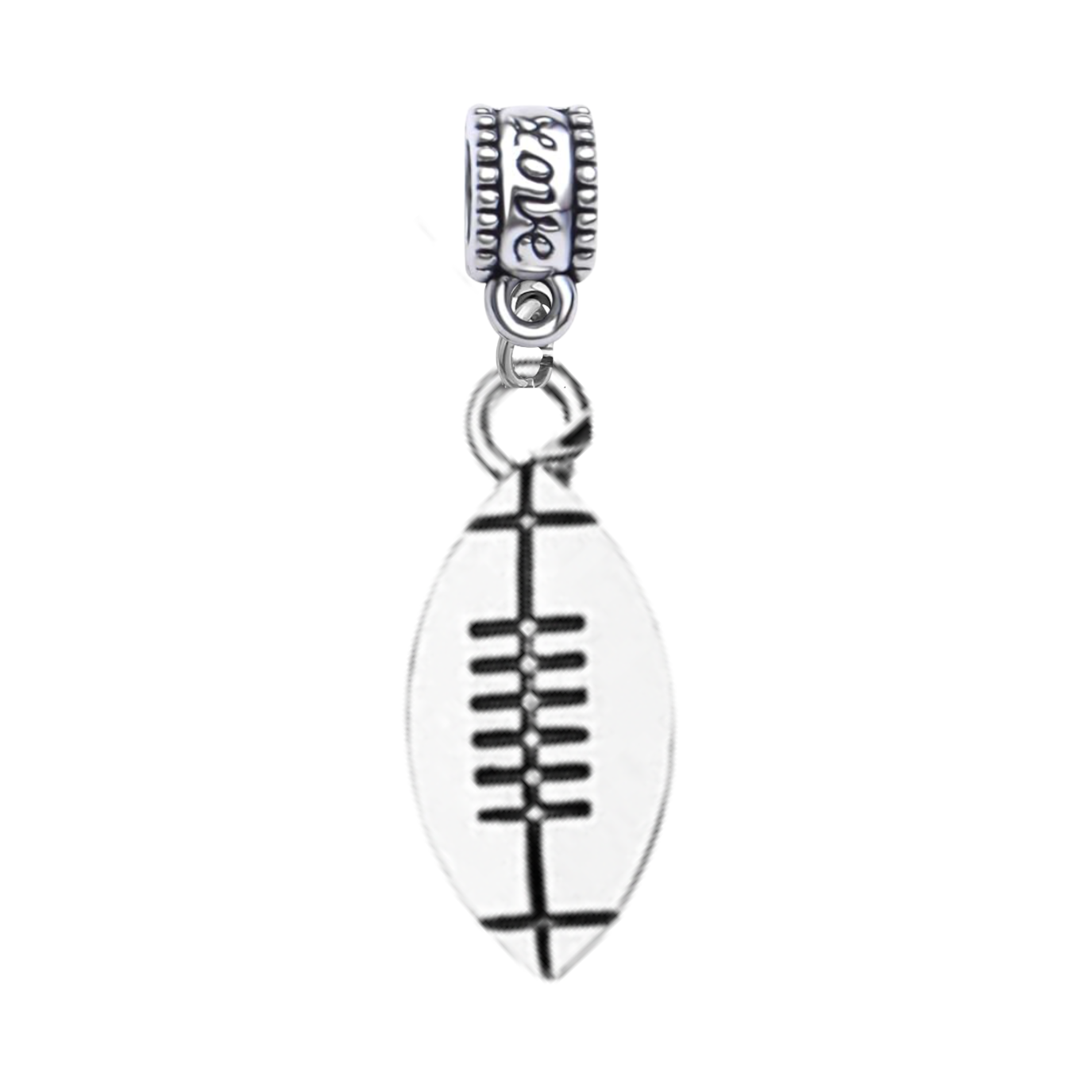 Football Charm Bead - Pick Style