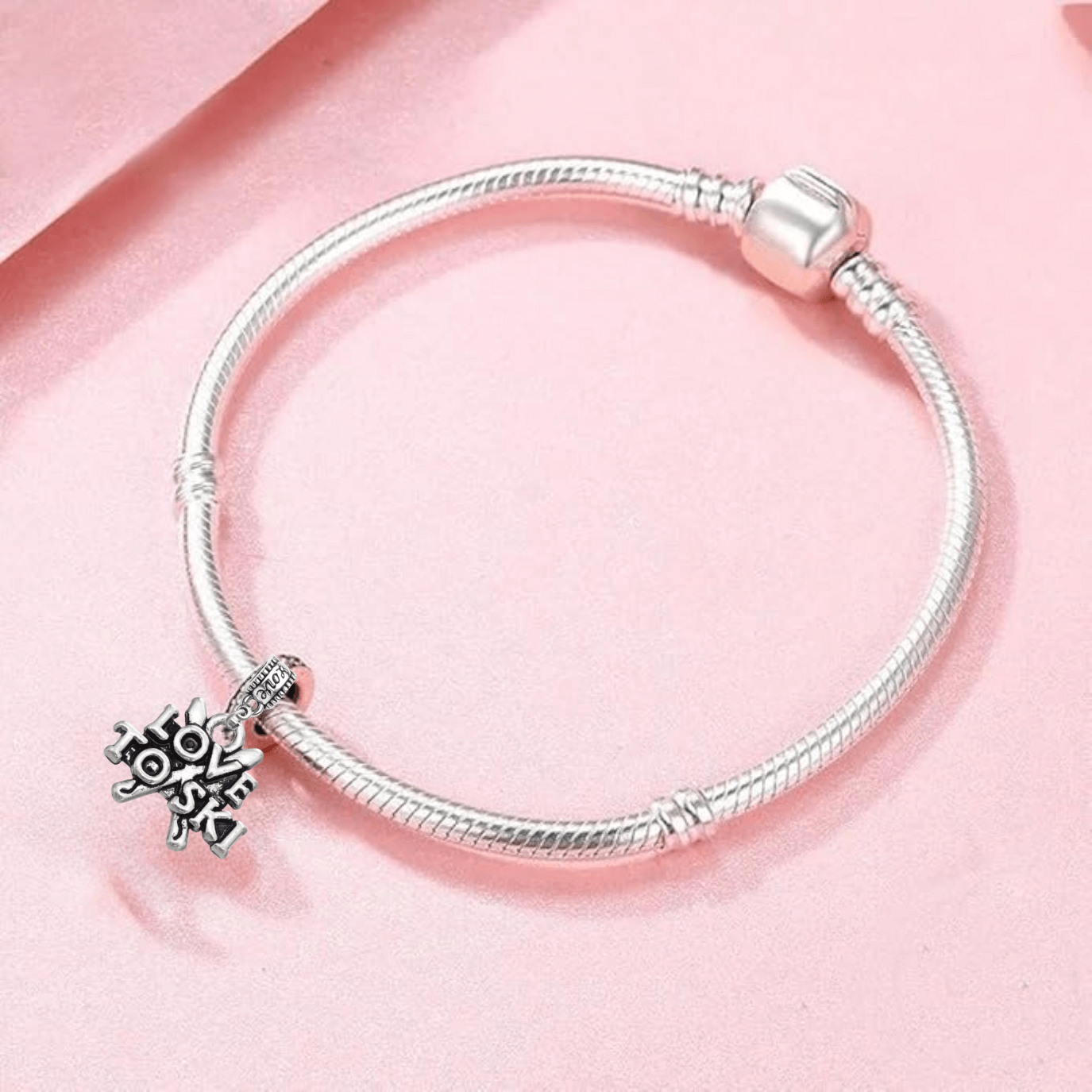 Love Ski Charm Bead - Pick Style