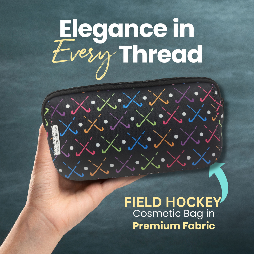Field Hockey Cosmetic Bag Bundle