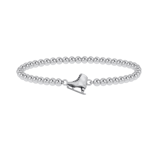 Figure Skating Beaded Bracelet