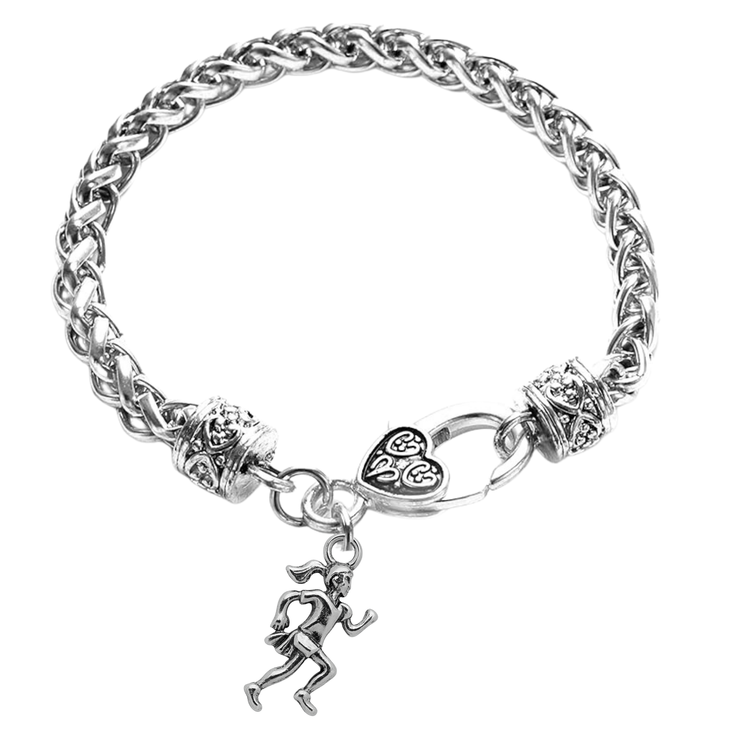 Flag Football Wheat Chain Bracelet