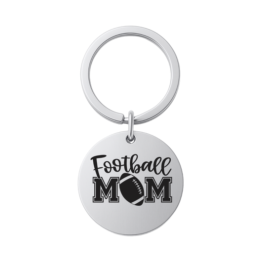 Football Mom Keychain