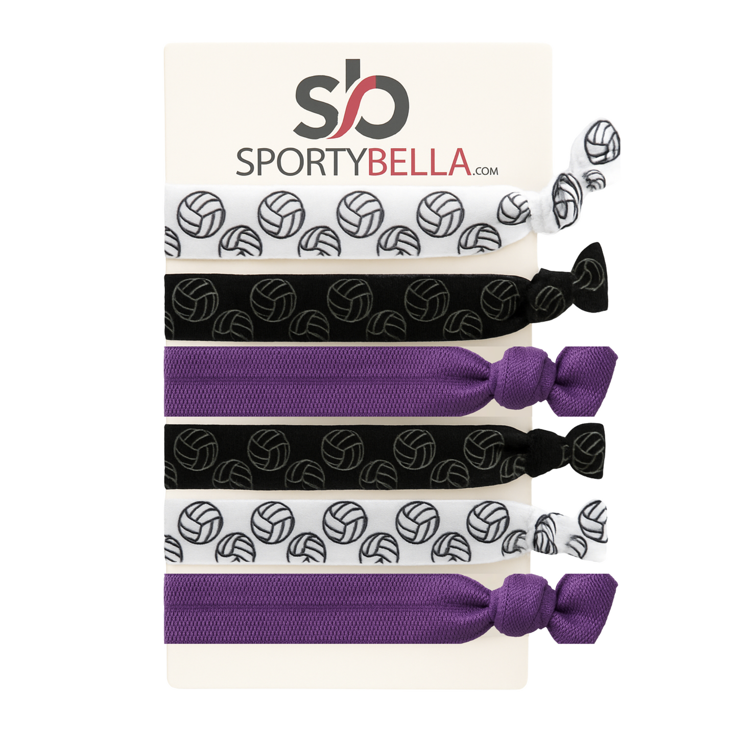 Girls Volleyball Hair Ties -Pick Colors