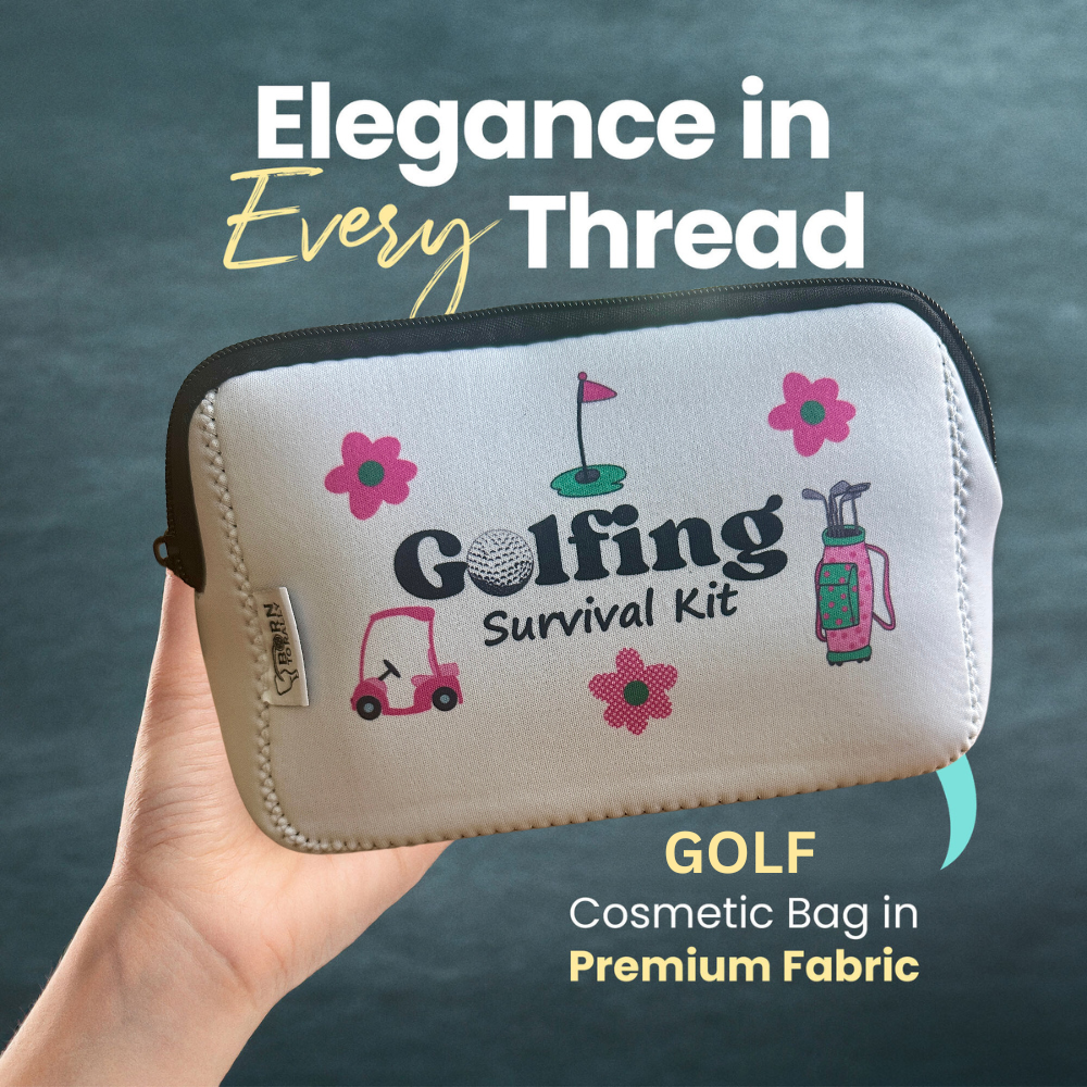 Golf Survival Cosmetic Bag