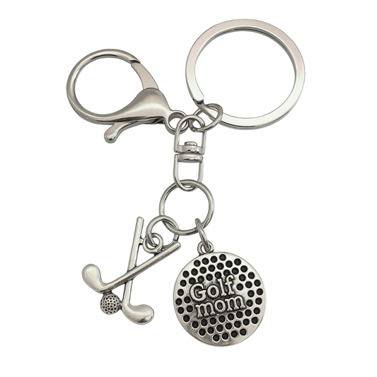 Golf Mom Keychain