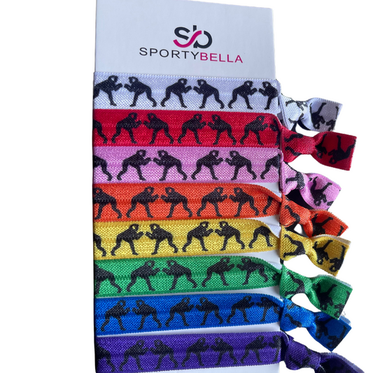 Wrestling Hair Ties - Multi-Color