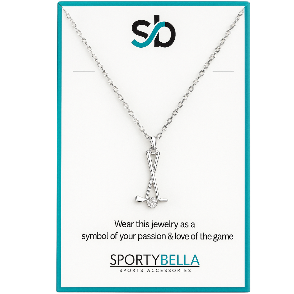 Golf Club Charm Necklace