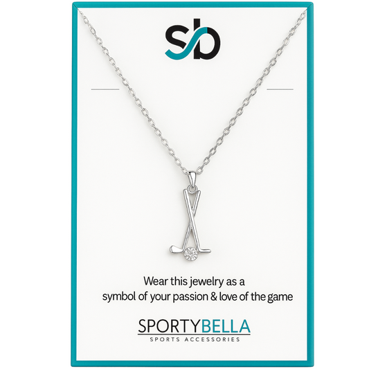 Golf Club Charm Necklace