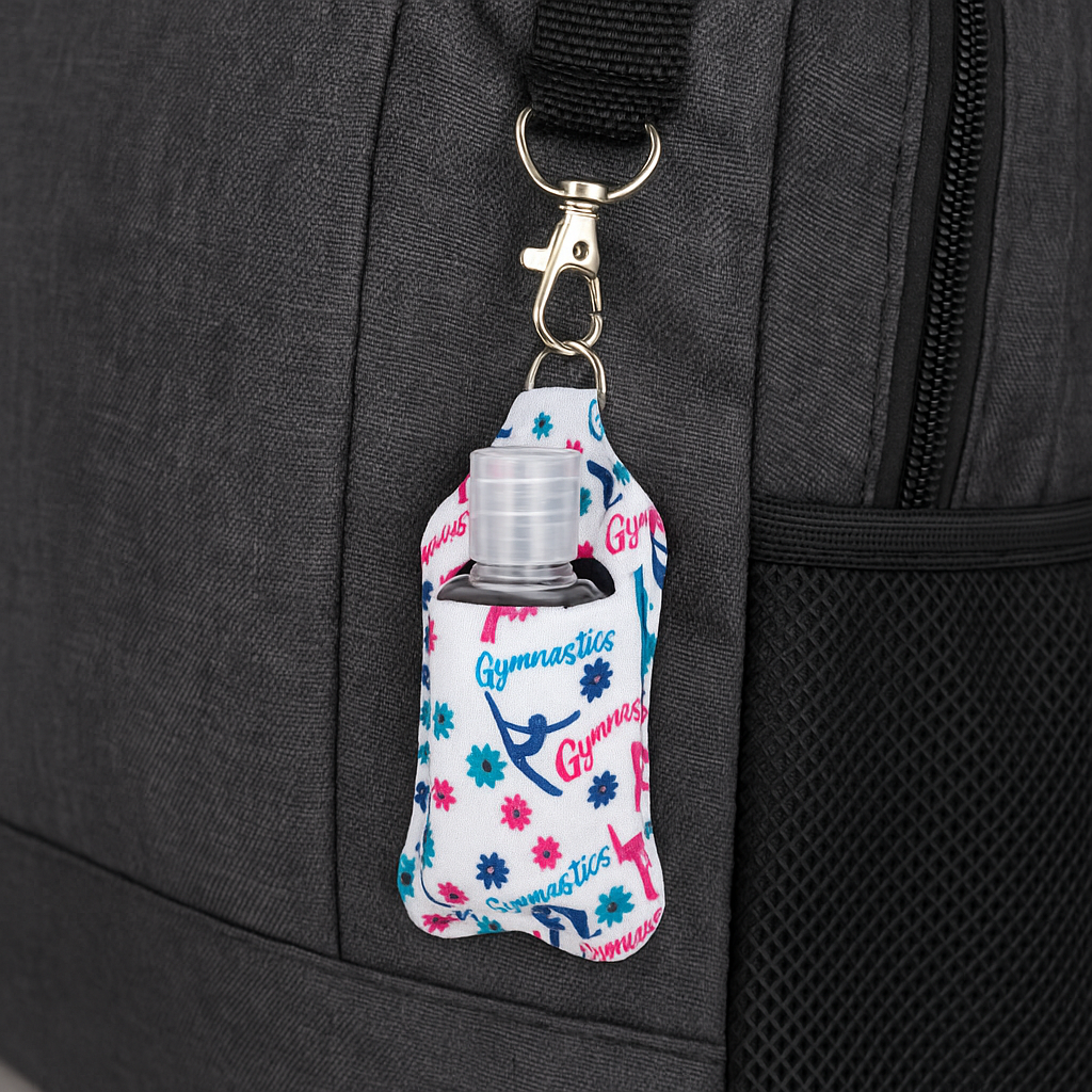 Gymnastics Clip On Hand Sanitizer Holder