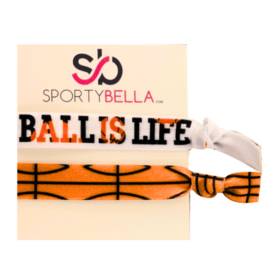 Basketball Hair Ties -Pick Color