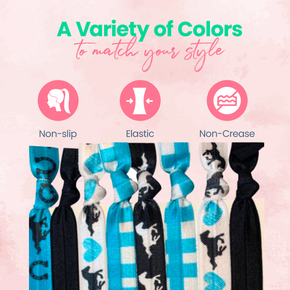 Girls Equestrian Horse Hair Ties