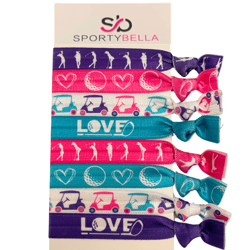 Golf Girl Hair Ties