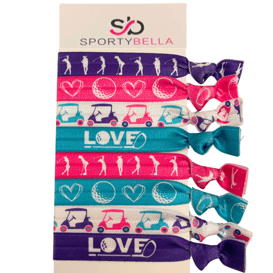 Golf Girl Hair Ties