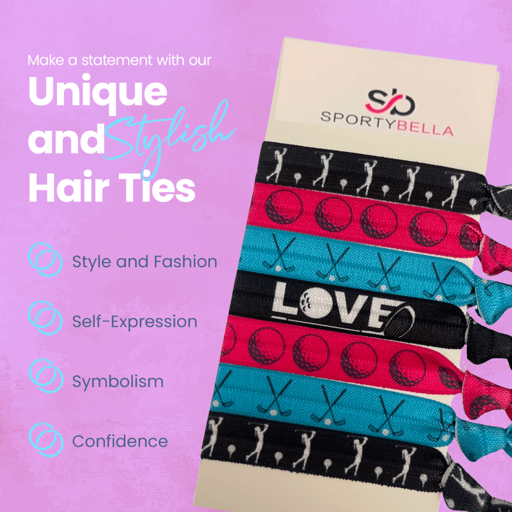 Golf Love Hair Ties