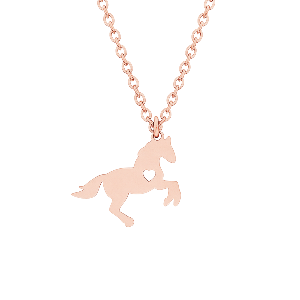Horse Heart Necklace