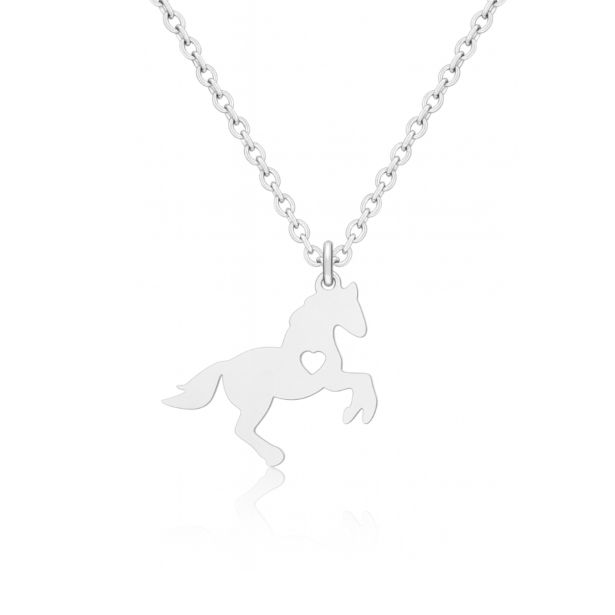 Horse Heart Necklace