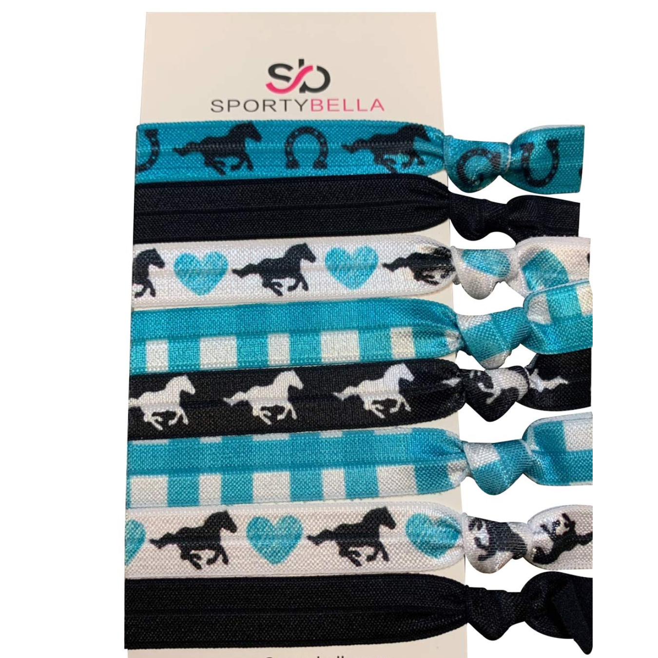 Girls Equestrian Hair Ties