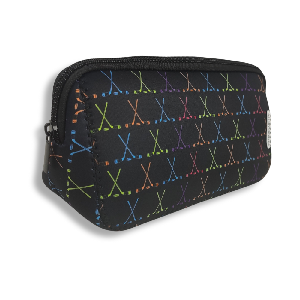 Ice Hockey Cosmetic Bag
