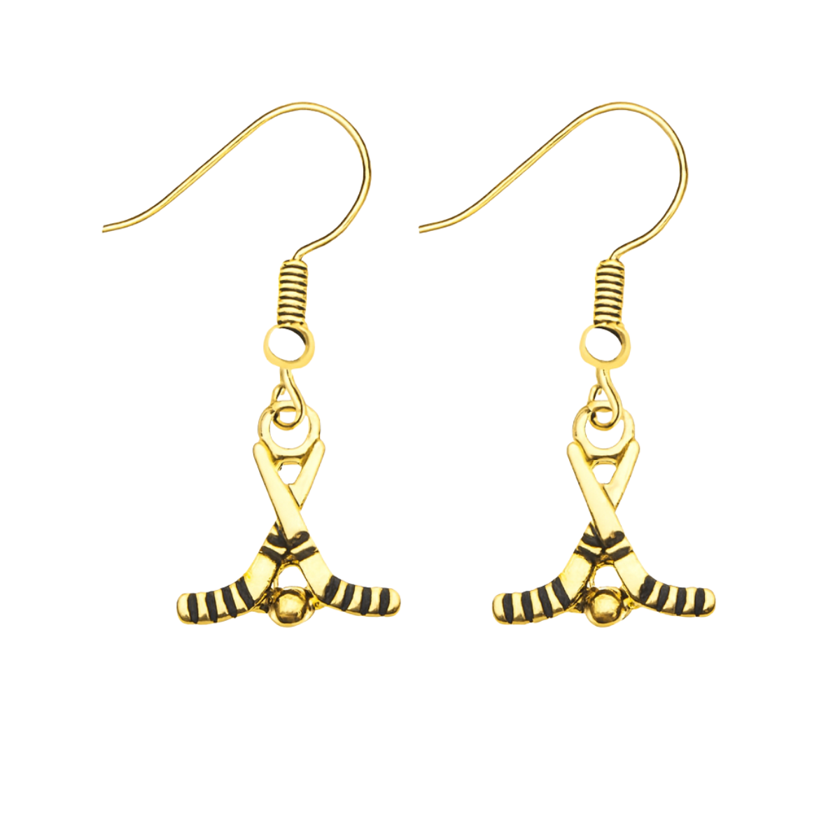 Ice Hockey Stick Earrings