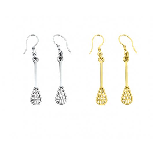 Girls Lacrosse Stick Earrings
