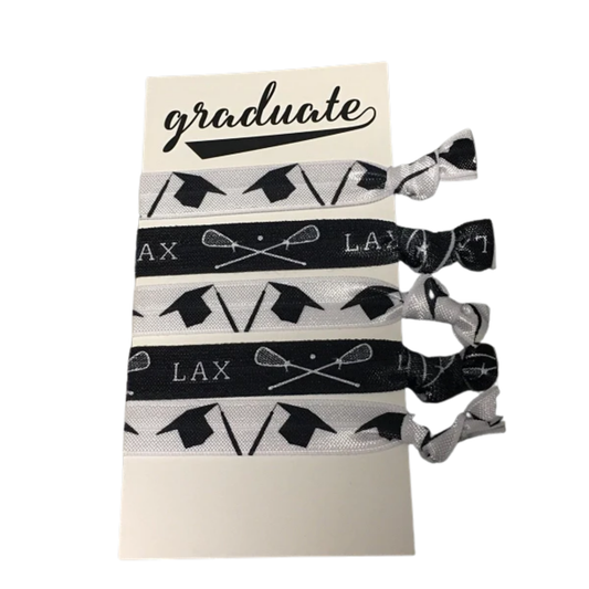 Graduation Lacrosse Hair Ties - Pick