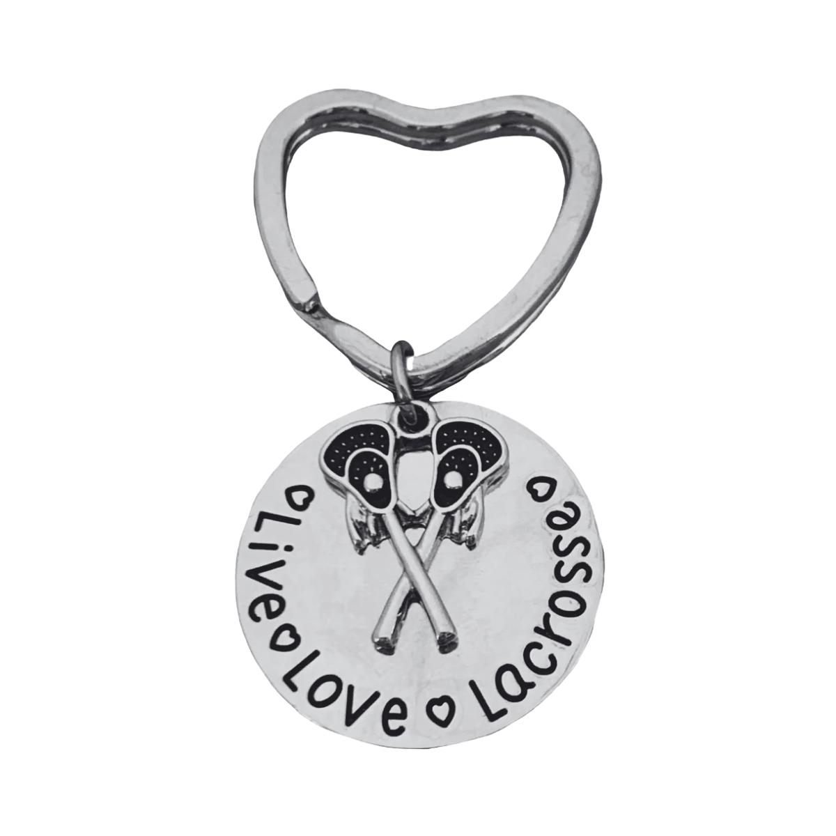 Lacrosse Keychain - Live Love Lacrosse